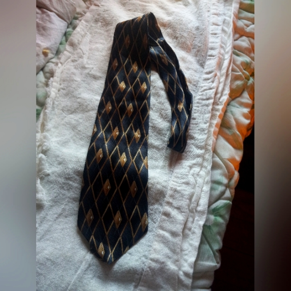 Neck Tie By Puritan 100% silk made in USA